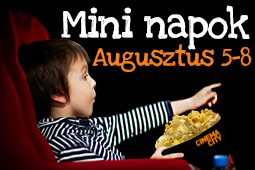 Mini days at Cinema City cinemas - for young even for the slightly bigger ones!