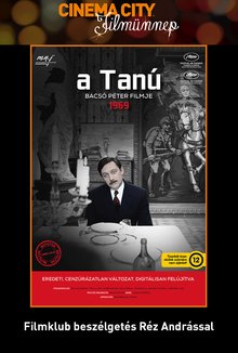 A tanú (vágatlan rendezoi változat) - Filmklub poster