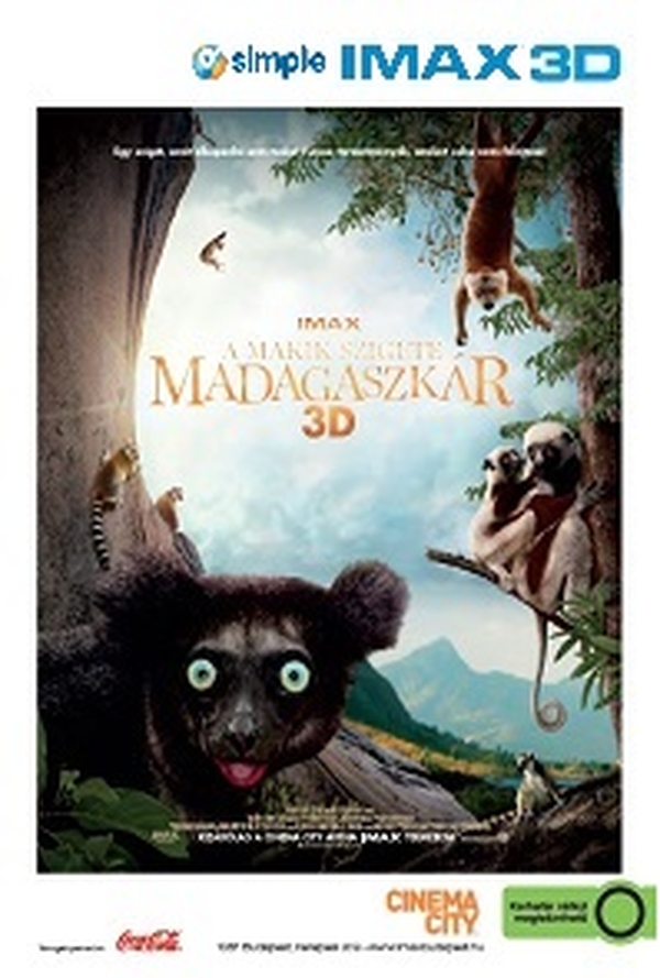 A makik szigete: Madagaszkár IMAX poster