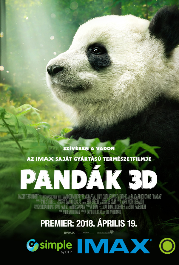 Pandák IMAX 3D poster