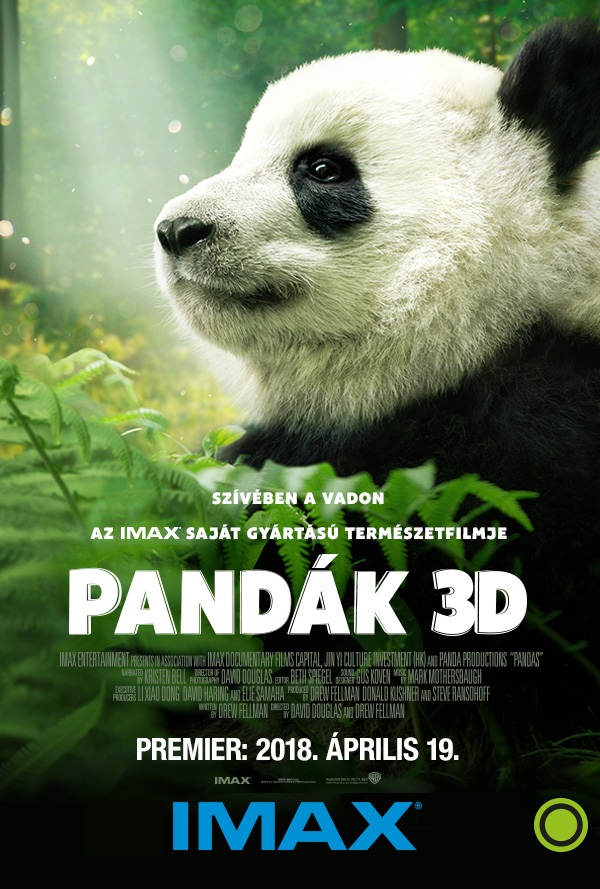 Pandák IMAX 3D poster