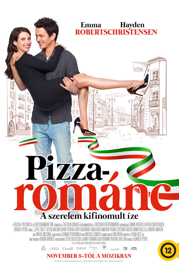 Pizzarománc poster