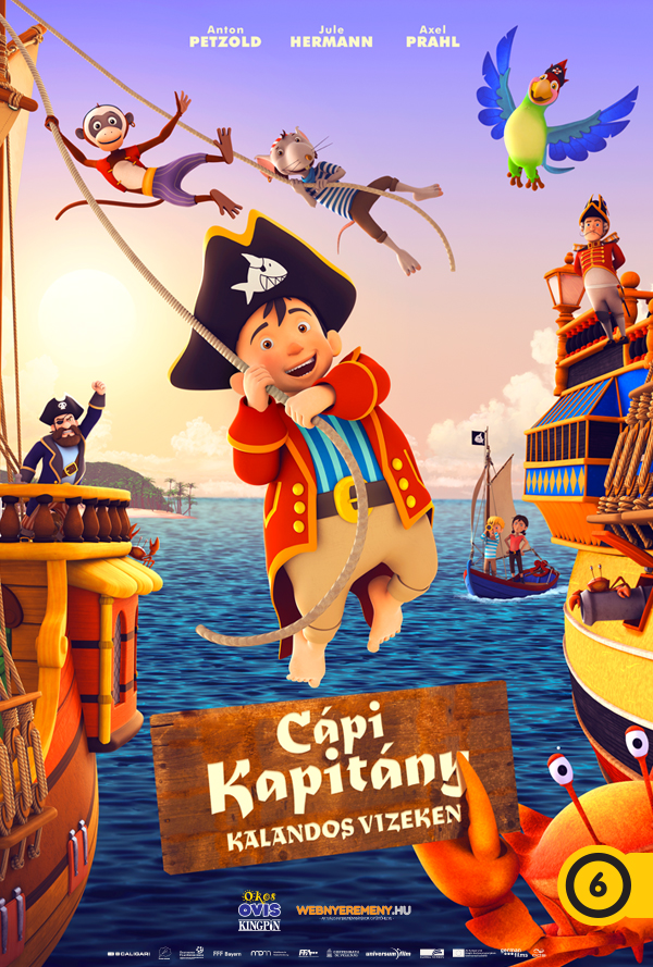 Cápi kapitány - Kalandos vizeken poster