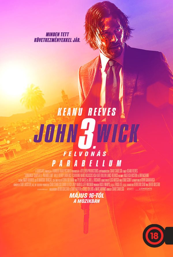 John Wick 3. felvonás - Parabellum poster