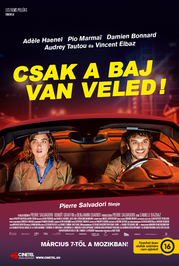 Csak a baj van veled poster