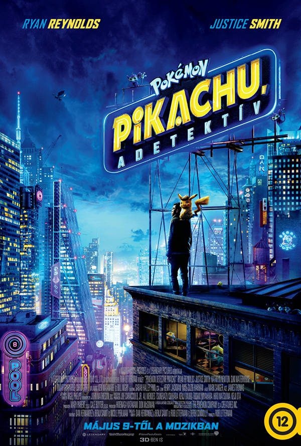 Pokémon - Pikachu, a detektiv poster