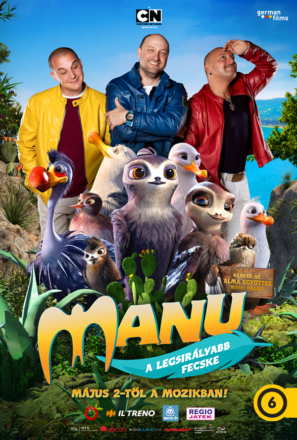 Manu a legsirályabb fecske poster