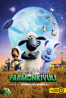 Shaun, a bárány és a farmonkívüli poster