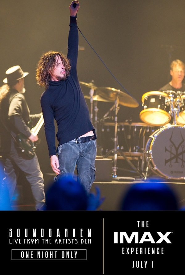 Soundgarden Live form the Artists Den poster