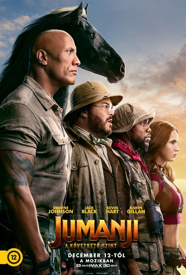 Jumanji - A következő szint poster