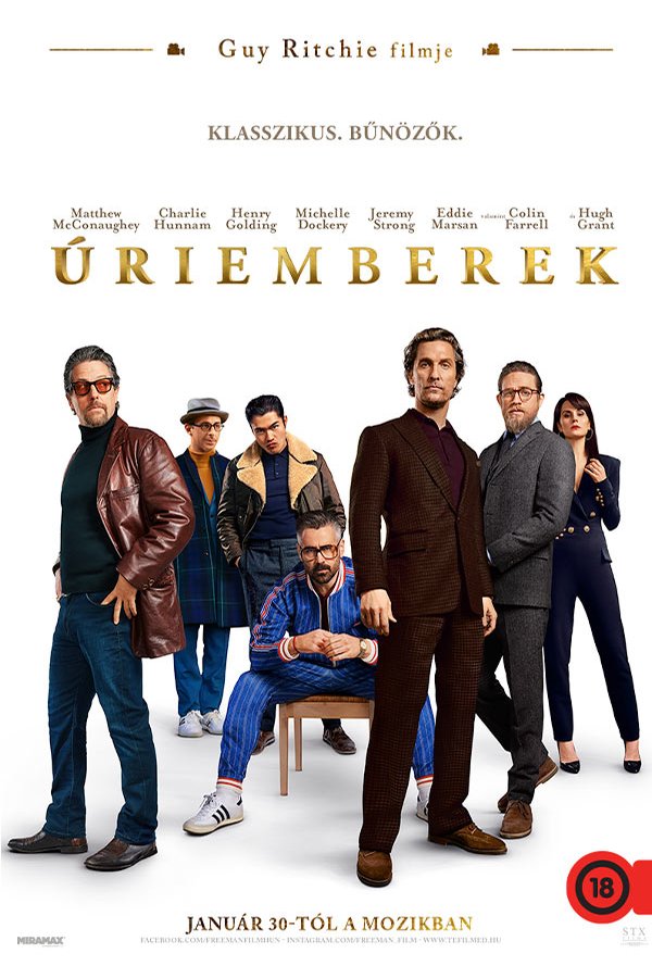 Úriemberek poster