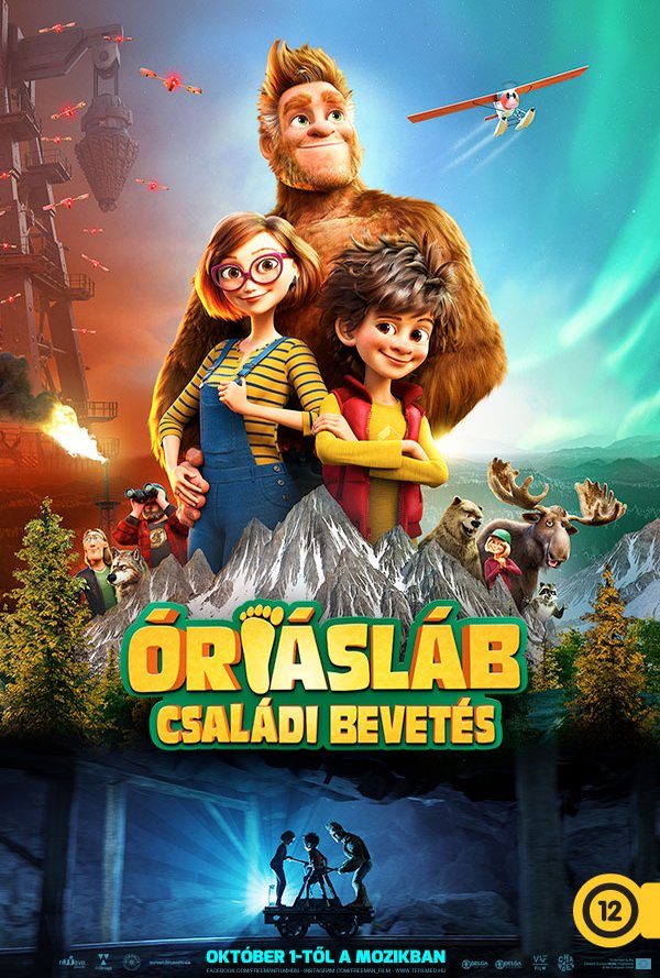 Óriásláb-Családi bevetés poster