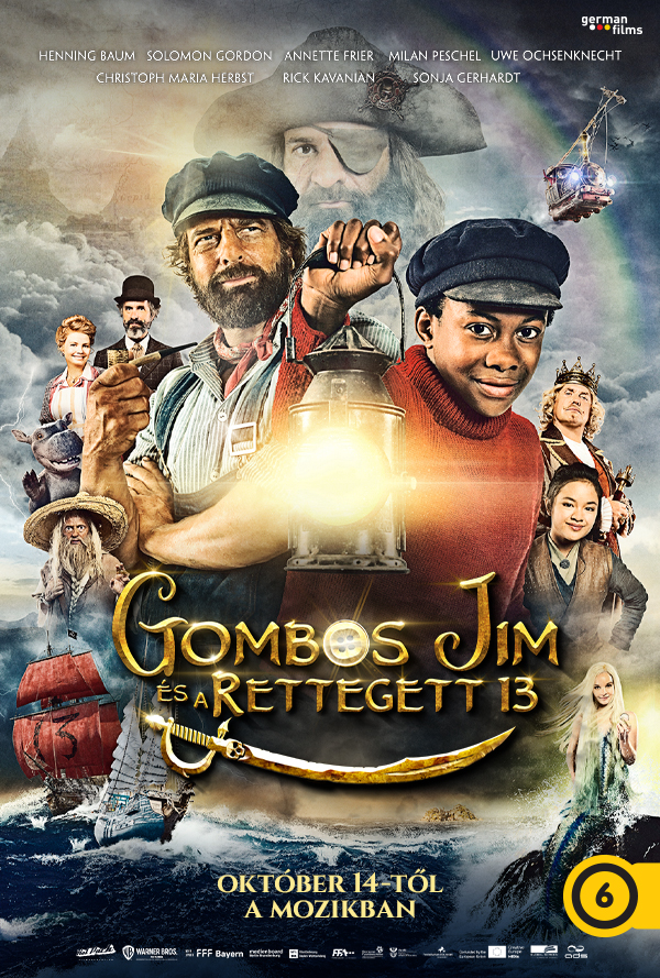 Gombos Jim és a rettegett 13 poster