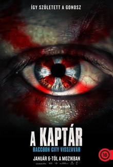 A kaptár - Racoon city visszavár poster