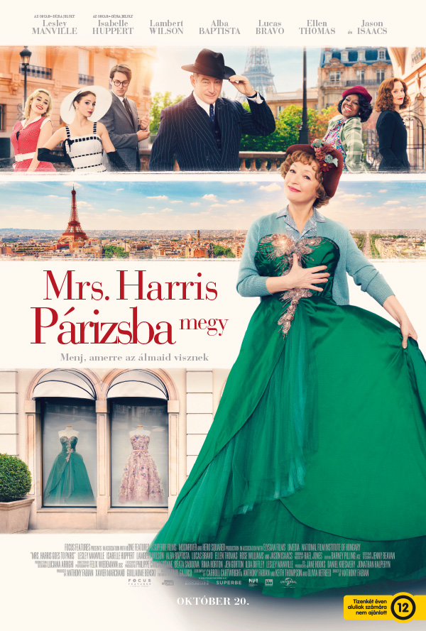 Mrs Harris Párizsba megy poster