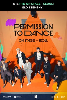 BTS - Permission to Dance on Stage - Seoul LIVE poster