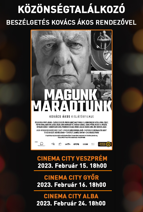 Magunk maradtunk - Közönségtalálkozó poster