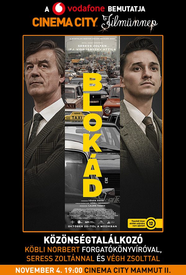 Blokád - Közönségtalálkozó (Budapest) poster