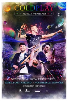 Coldplay - Buenos Aires Koncertfelvétel poster