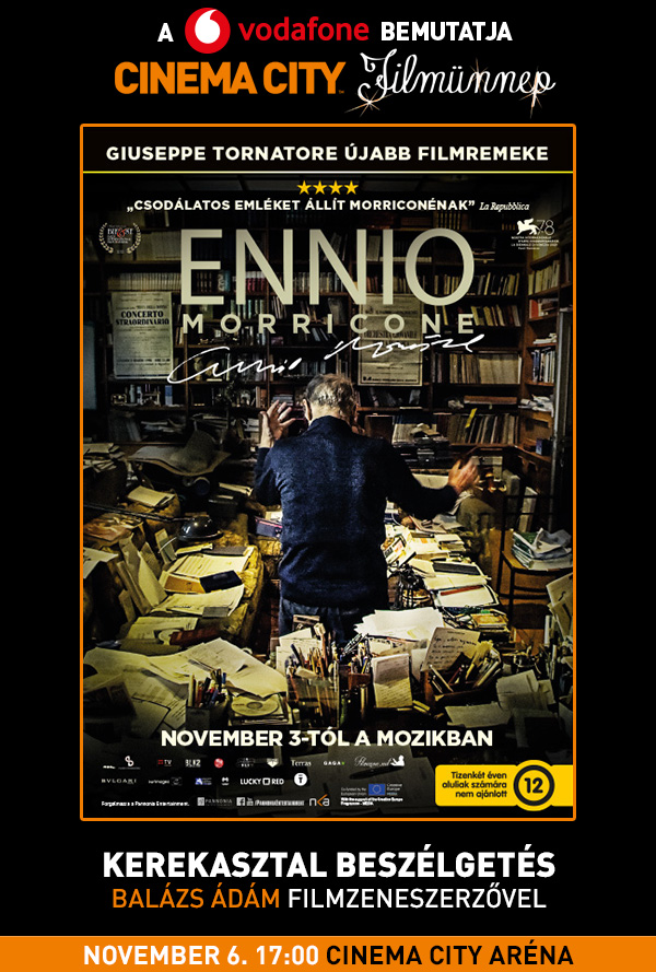 Ennio Morricone - Kerekasztal-beszélgetés poster