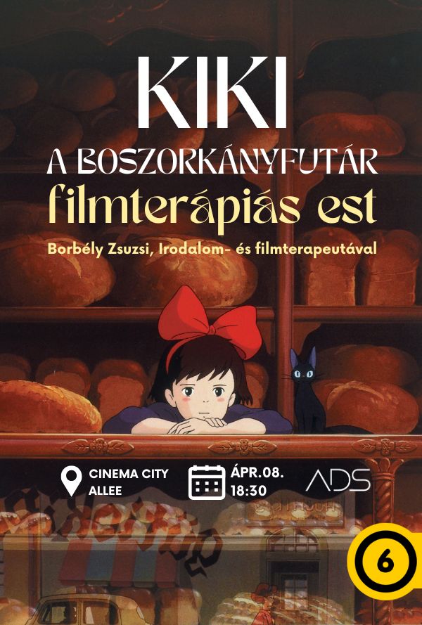 Kiki - A boszorkányfutár - Filmterápiás est poster