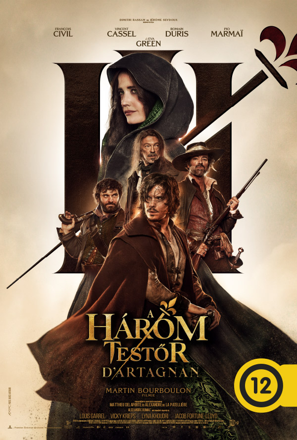 A három testor: D’Artagnan poster