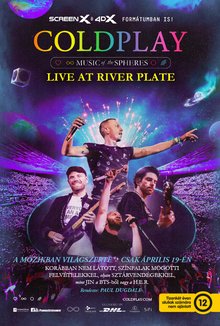 Coldplay - Music of the Spheres: Live at River Plate poster
