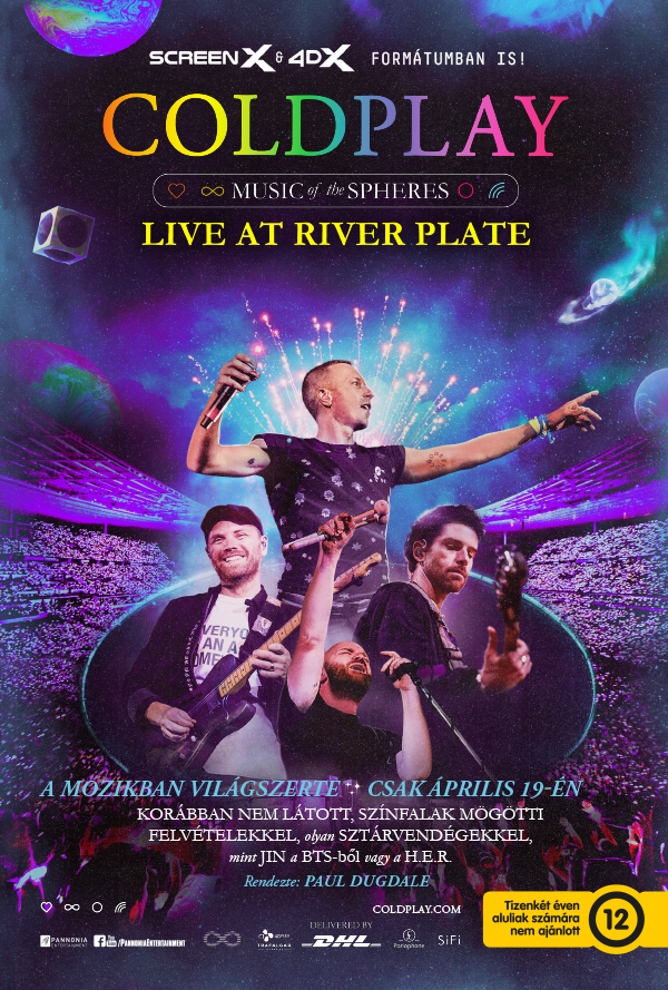 Coldplay - Music of the Spheres: Live at River Plate poster