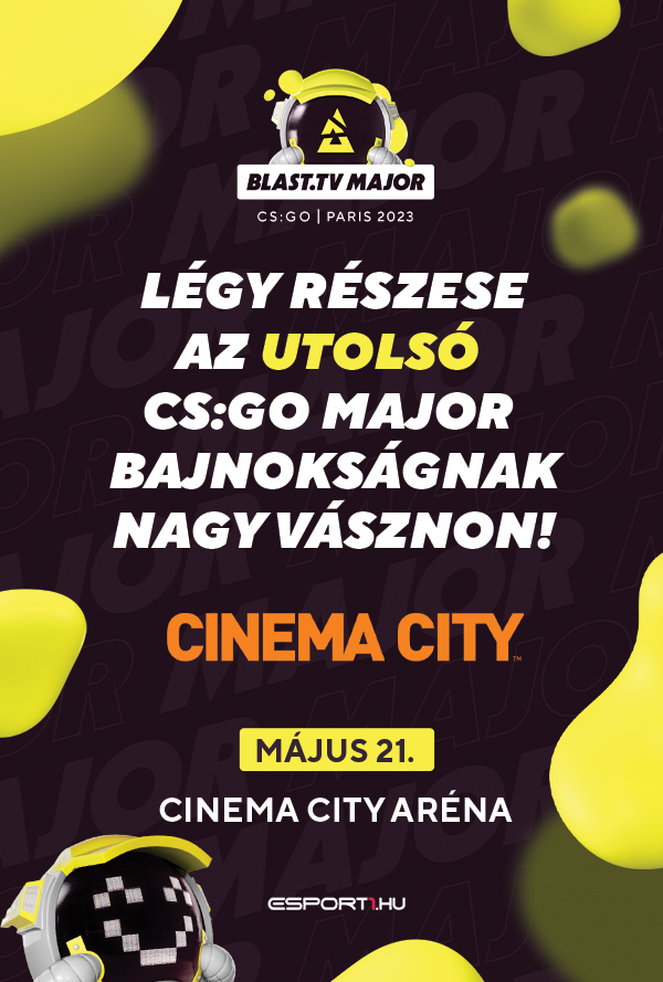 BLAST CS:GO Major bajnokság - Élőben Párizsból poster