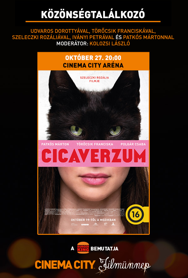 Cicaverzum - Közönségtalálkozó (Aréna) - Filmünnep poster