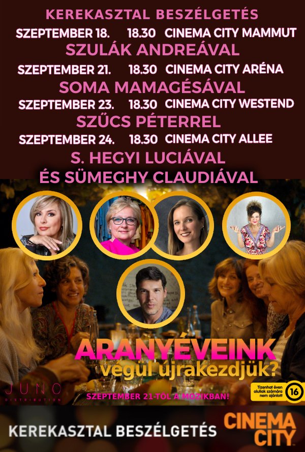 Aranyéveink – Végül újrakezdjük? - Kerekasztal poster