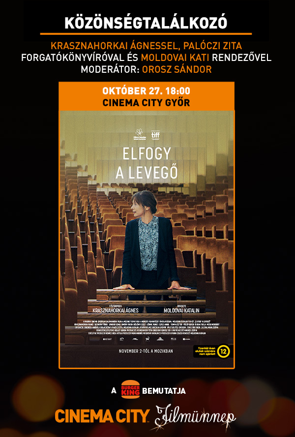 Elfogy a levegő - Közönségtalálkozó (Győr) - Filmünnep poster