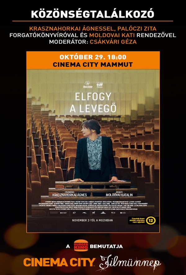 Elfogy a levegő - Közönségtalálkozó (Mammut) - Filmünnep poster