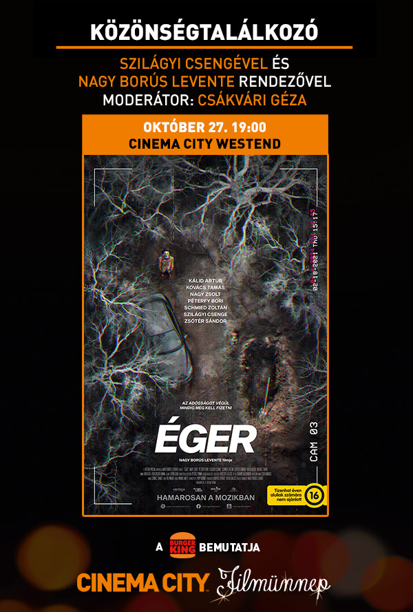 Éger - közönségtalálkozó (Westend) - Filmünnep poster