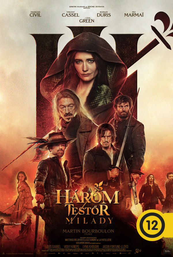 A három testőr Milady poster