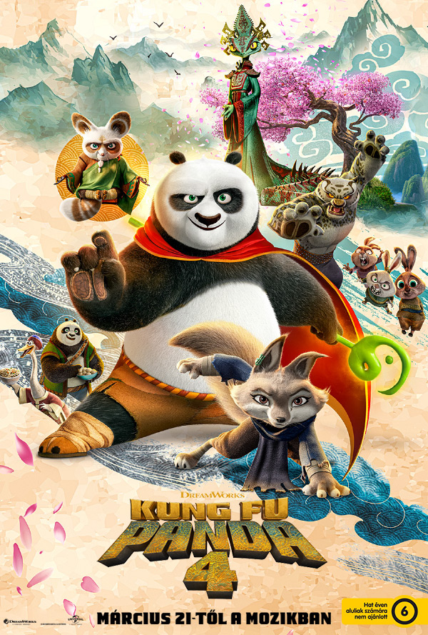 Kung Fu Panda 4 poster