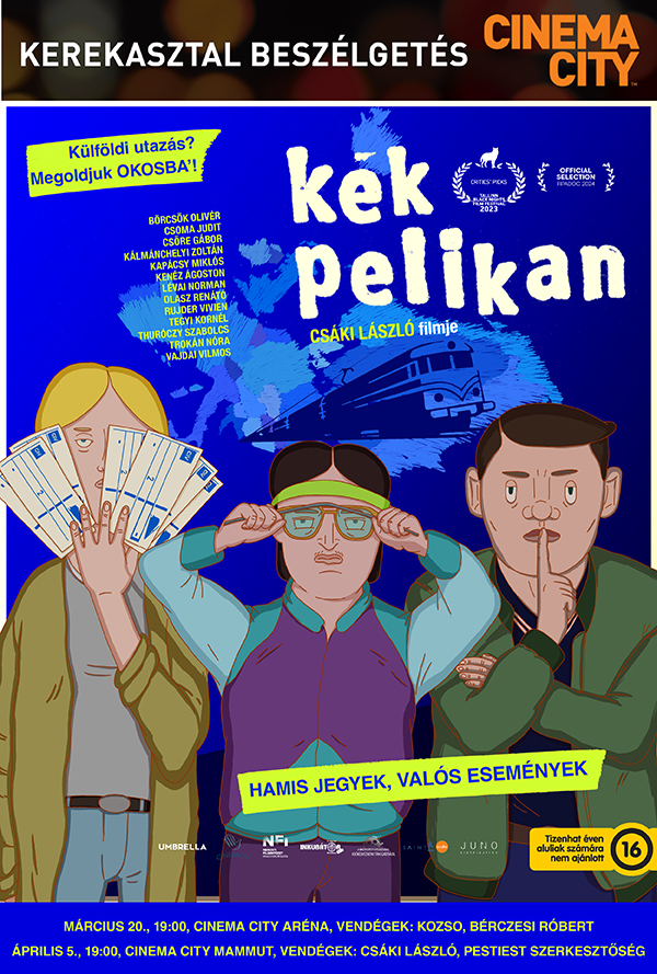 Kék Pelikan - Kerekasztal-beszélgetés poster