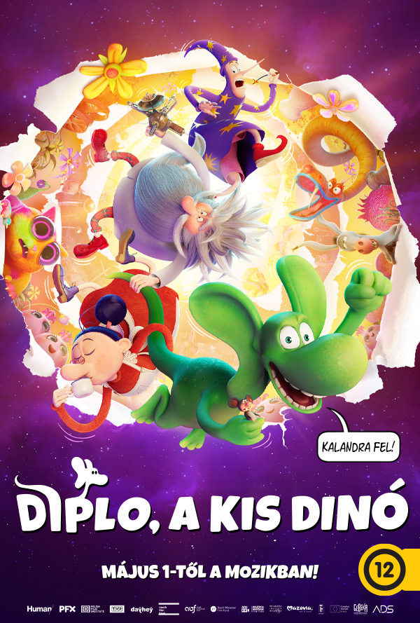 Diplo, a kis dínó poster