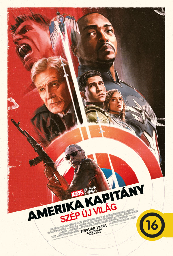 Amerika Kapitány: Szép új világ poster