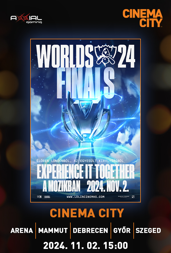 The 2024 League of Legends Worlds Championship Final Cinema Viewing Party poster