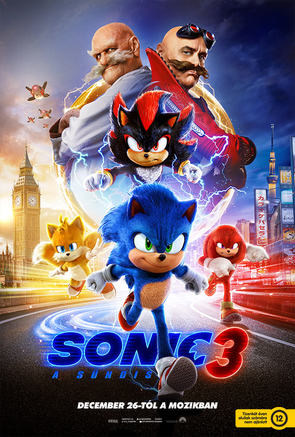 Sonic, a sündisznó 3 poster