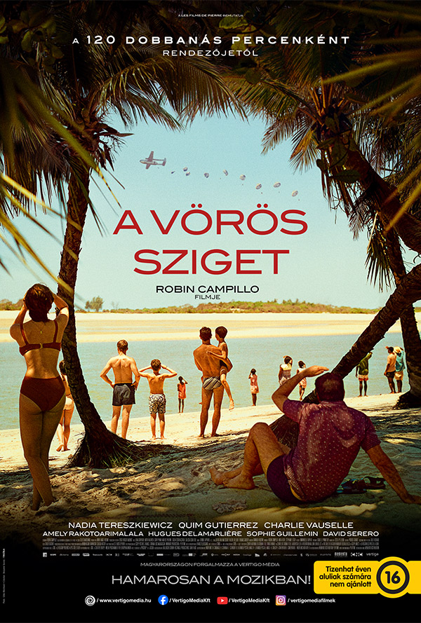 A vörös sziget poster