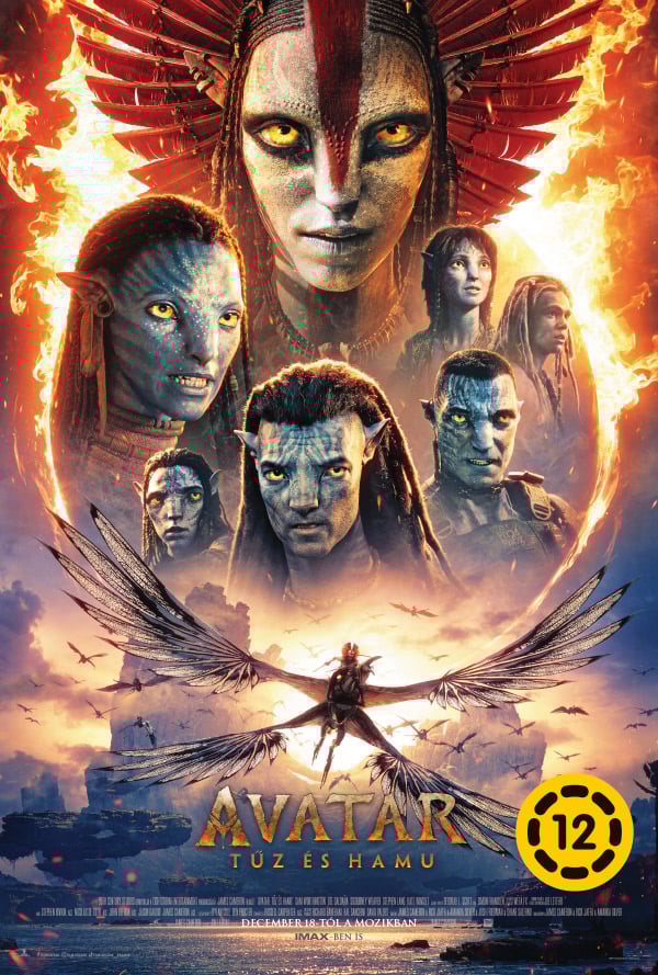 Avatar: Tűz és hamu poster