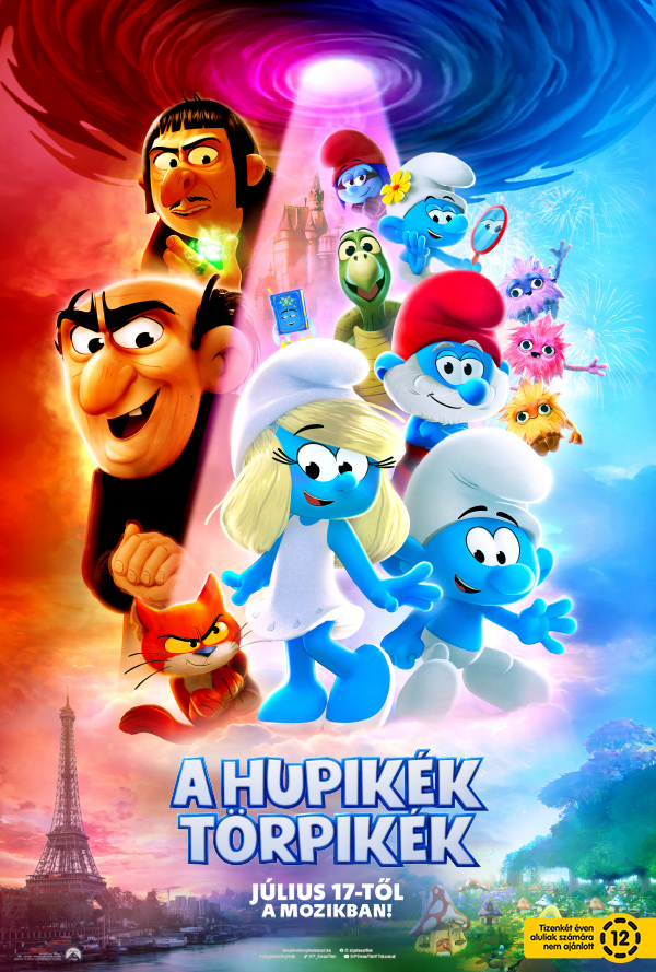 A hupikék törpikék poster