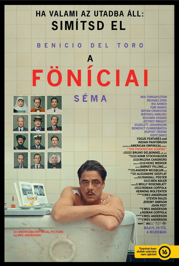 A föníciai séma poster