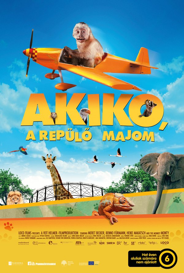 Akiko, a repülő majom poster