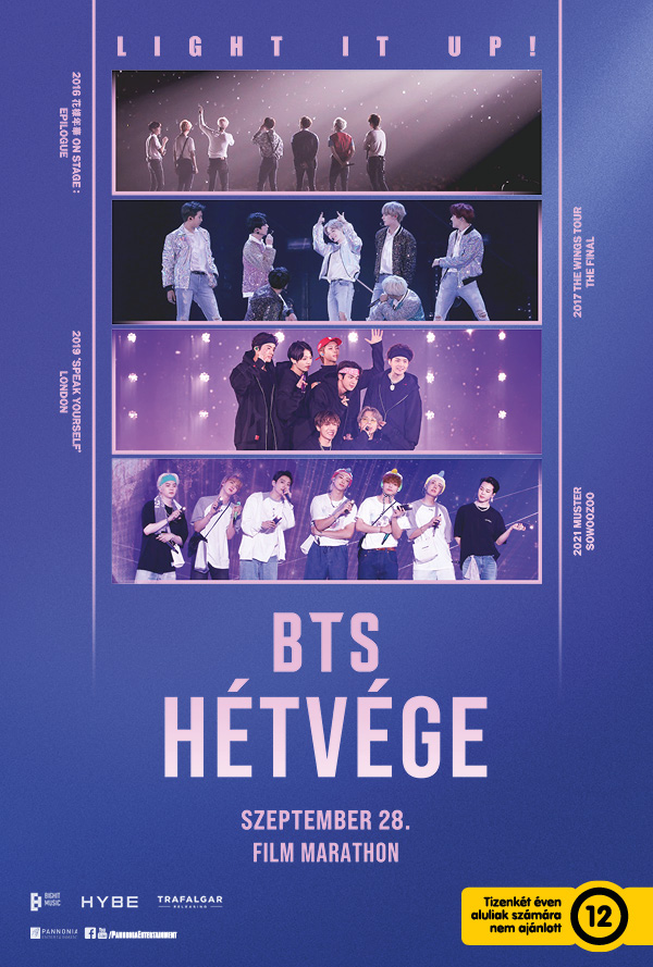BTS hétvége 2016 & 2017 poster