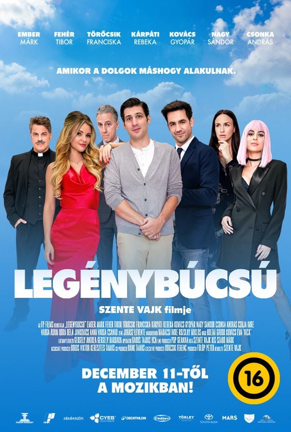 Legénybúcsú poster