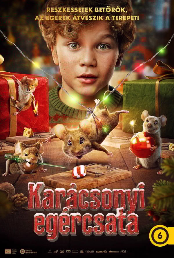Karácsonyi egércsata poster
