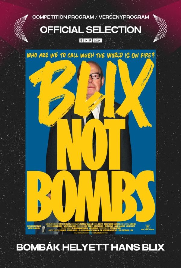 Bombák helyett Hans Blix poster